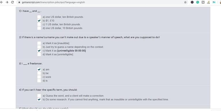 Gt Test Question Examples How To Pass Gotranscript Test 2026 Learn Everything About